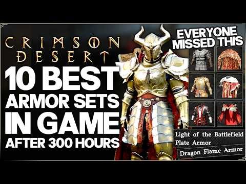 Crimson Desert - Everyone Missed THIS - 10 Game Changing Armor Sets You Need - Best Gear Set Guide!
