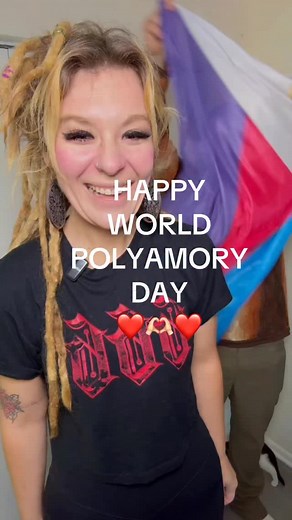 Happy World Polyamory Day from me & my man, living our truth, loving on our terms, and proving every day that love doesn’t need permission — just honesty, safety, and heart. ❤️‍🔥 Live your truth loudly. #nonmonogamy #nonmonogamyvisibility #polyamorous | Kiley Ann