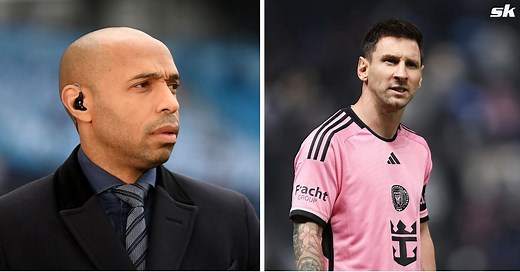 “If you don’t have that type of talent, the level will drop” - Thierry Henry delivers verdict on Lionel Messi struggling at Inter Miami