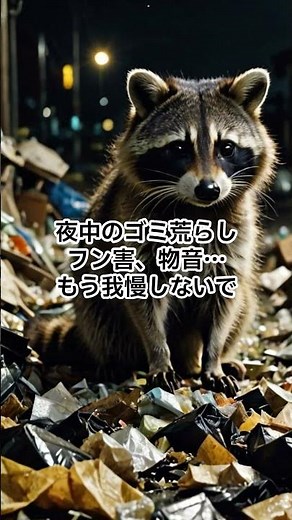 アライグマ撃退音｜高周波＋警戒音でゴミ荒らし防止【害獣対策】Raccoon Repellent Sound | Ultrasonic & Alert Calls to Stop Trash Raids