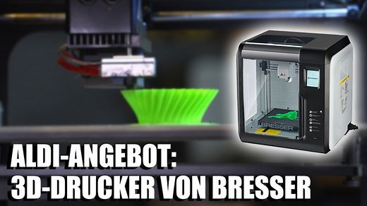Aldi-Angebot: 3D-Drucker von Bresser zum Schnäppchenpreis