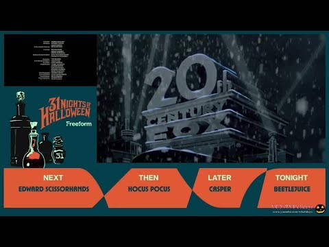 Freeform 31 Nights of Halloween Continuity 2025🎃