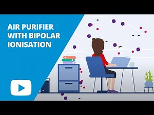 Air purifier with bipolar ionisation - how does it work? | Ventilationland.co.uk