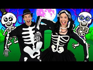 The Skeleton Dance - Kids Halloween Song | Halloween Songs for Children - Videos For Kids