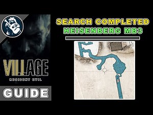 Search Completed: Floor MB3 in Resident Evil 8 Village | Items Location | Heisenberg Factory