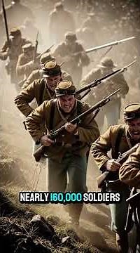 “The Battle of Gettysburg: America’s Bloodiest Turning Point 🇺🇸🔥”