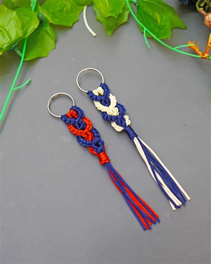 474K views · 2.4K reactions | How to make DIY Handmade Key Chain || Beautiful Key chain | Arts&Crafts | Facebook