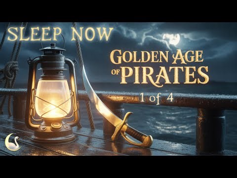 The Golden Age of Piracy - Sleep Story with Ocean Waves