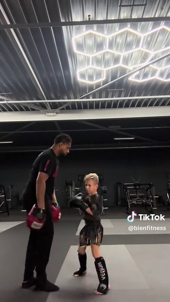 Kickboxing Training for Kids at Bien Fitness Gym