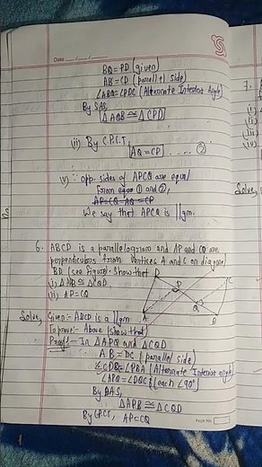 Maths Class 9th Chapter 8 Exercise 8.1 #ncert #shorts