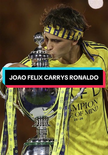 Joao Felix wins Saudi Pro League and Al Nassr best player award #alnassr #ronaldo #messi #intermiami #fcbarcelona