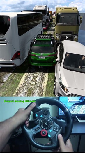 Funny Moment In Euro Truck Simulator "ETS2" 😂😹 #shorts