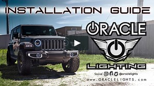 ORACLE LED Headlight and Fog Light Installation and Wiring on Jeep Wrangler JK Rubicon