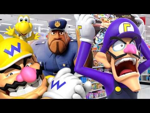 Wario and Waluigi Scalp Pokemon Cards