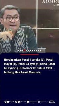 Rekomendasi Komnas HAM untuk Kapolda Jateng Kasus Penembakan Siswa SMK #siswasmk #polisitembaksiswa
