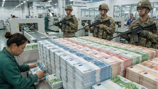 欧洲印钞厂内部：欧元如何印制与保障（全流程）