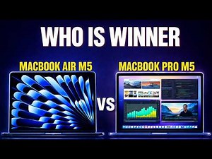 macbook air m5 vs macbook pro m5 🔥 The thermal gap is insane 😲