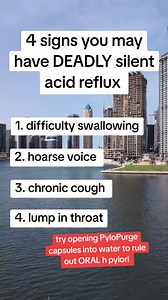 4 signs of deadly silent acid reflux #reflux #lowstomachacid #pylopurge #hpylori #helicobacterpylori #omeprazol #gerd #hpyloritreatment #nogallbladder #bileacidreflux #acidrefluxremedy #silentacidreflux | Reece Mander Nutritionist