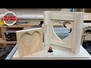 Valentine’s Day Router Bowl Build with Router Bowl Bits and Sled