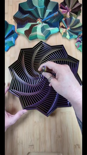 Expanded Sensory Fidget Star Toy for Relaxation