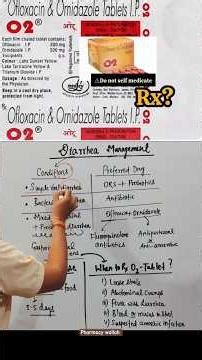 Ofloxacin Tablet 🗣️ || #shortvideo #pharmacy