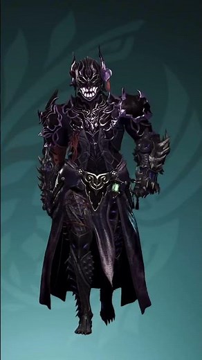 Dark Demon Face tutorial #monsterhunter #fashionhunter #mhwilds