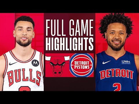 BULLS at PISTONS | FULL GAME HIGHLIGHTS | October 28, 2023