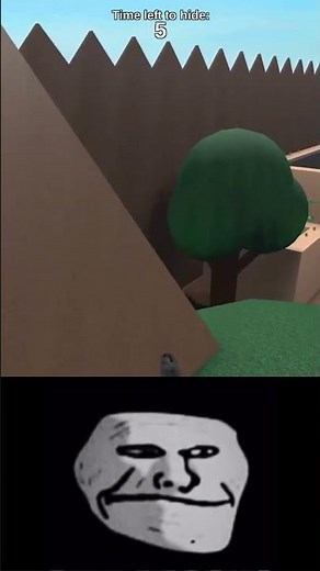 Roblox IQ Moment (Troll Face Meme) #shorts