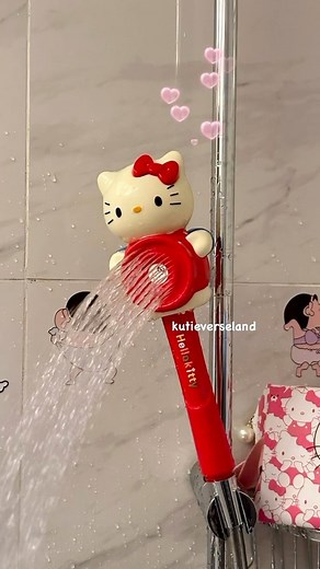 ɪʀʀᴇꜱɪꜱᴛɪʙʟʏ ᴄᴜᴛᴇ ꜱᴛᴜꜰꜰ ⋅˚₊‧ ୨୧ ‧₊˚ ⋅ | Hello Kitty Shower Head💓 🫶🏻 #hellokittylover #fashionaddict #aesthetic #pinterestinspired #pinkaesthetic #makeup #ａｅｓｔｈｅｔｉｃ... | Instagram