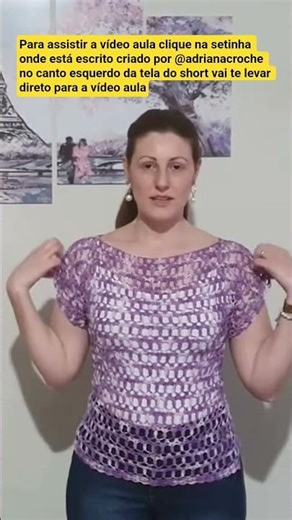 Crocheted summer blouse. The video tutorial is now available!