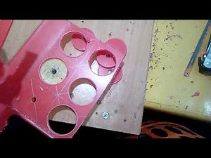Cutting perfect circles without a hole saw