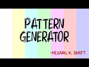 Pattern Generator