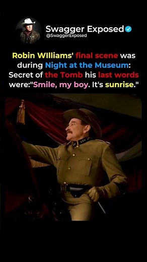 Robin Williams' Last Line Ever Was a Perfect Goodbye 🌅🎭