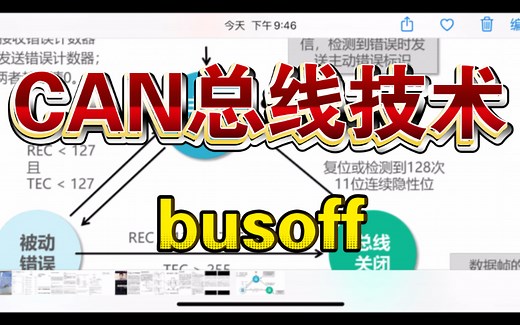 Can总线技术，一文讲清楚bus off