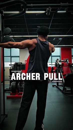 Archer Pull allows you to control the movement, focus on the contraction, and build strong rear delt