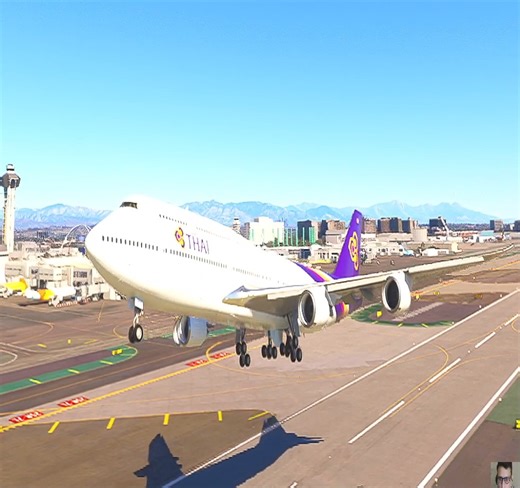 B747 Amazing takeoff, watch until the end you never seen before {4k} | Aviation Videos