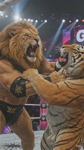 Ultimate Animal Wrestling Showdown 🦁 vs 🐯 | Top Class Fight