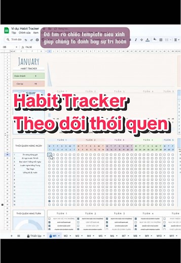 Tạo Động Lực Với Habit Tracker Đánh Bay Sự Trì Hoãn