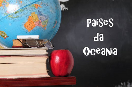 Países da Oceania: quais são, capitais, mapa - Brasil Escola