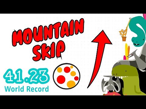 Shattering the World Record with New Skip | Scratch Getting Over It in 41.23 seconds