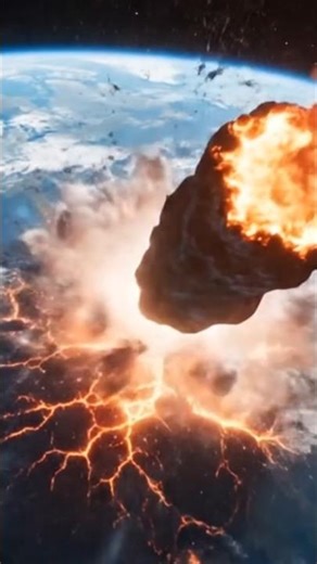 Earth Collision from Moon | Epic CGI Space Disaster 🌍💥🌙 #shorts #earth #scary #nasa