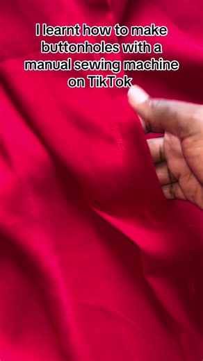 Learn to Sew Buttonholes with TikTok Tips
