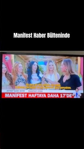 Manifest haber bülteninde‼️👀 #manifest #tozpembe #daha17 #manifestgirls