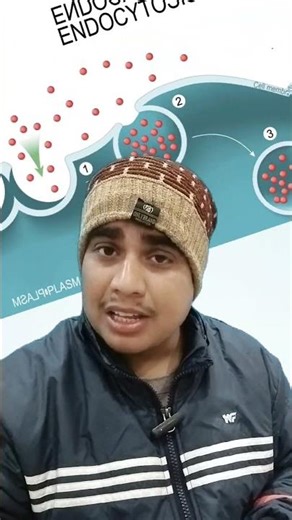 What is Endocytosis in Short #biology #neetaspirents #neet