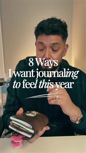 This year I’m letting journaling be a place of support, not pressure. Instead of goals and streaks, I’m focusing on how I want it to feel. Your journal should meet you where you are, not demand more from you. What’s your word for journaling this year, Journal Baddies?
