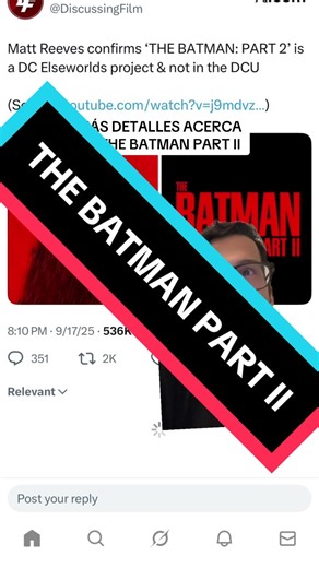 #greenscreen Más detalles acerca de The Batman part II #batman #thebatman #dccomics