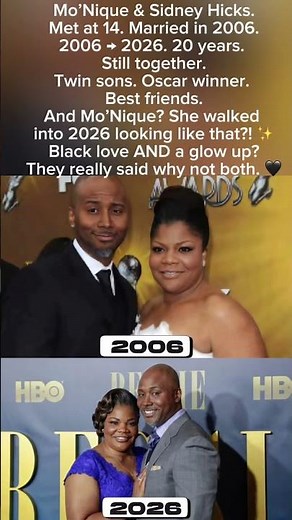 Mo’Nique & Sidney Hicks 20 Years, One Love & The Ultimate Glow Up 🖤✨