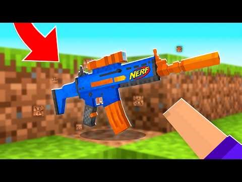 Minecraft PERO Existen ARMAS NERF REALES!