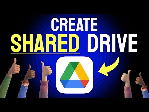 How to CREATE a Shared Drive in Google Drive (Step by Step)