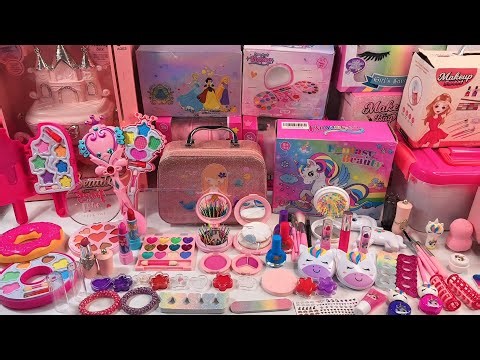 ASMR 🩷 15 Minutes Satisfying with Unboxing Princess Makeup, Disney Makeup, Toys Review, Makeup Kids